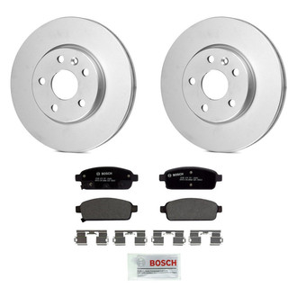 Bosch® BNDL-0595-31031354 - QuietCast™ Premium Rear Brake Kit with Organic Pads