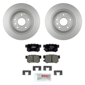 Bosch® - QuietCast™ Premium Rear Brake Kit with Ceramic Pads