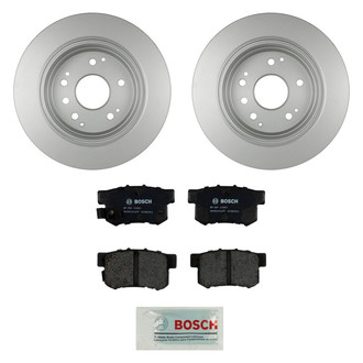 Bosch® - QuietCast™ Premium Rear Brake Kit with Organic Pads