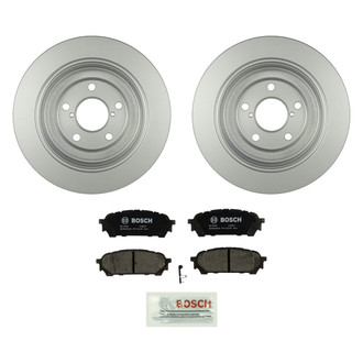 Bosch® - QuietCast™ Premium Rear Brake Kit with Ceramic Pads