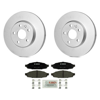 Bosch® - QuietCast™ Premium Front Brake Kit with Organic Pads
