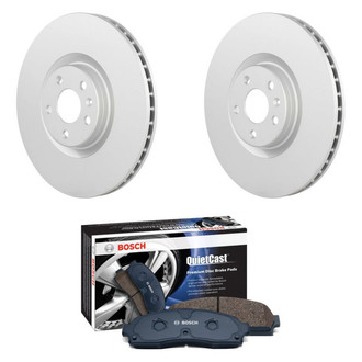 Bosch® - QuietCast™ Premium Front Brake Kit with Ceramic Pads