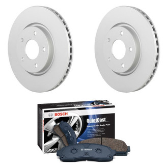 Bosch® - QuietCast™ Premium Front Brake Kit with Ceramic Pads