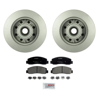 Bosch® - QuietCast™ Premium Front Brake Kit with Ceramic Pads