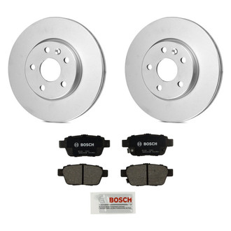 Bosch® - QuietCast™ Premium Rear Brake Kit with Ceramic Pads