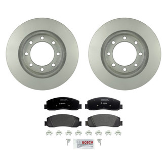 Bosch® - QuietCast™ Premium Front Brake Kit with Organic Pads