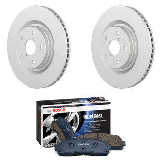 Bosch® - QuietCast™ Premium Front Brake Kit with Ceramic Pads