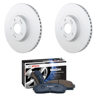Bosch® - QuietCast™ Premium Front Brake Kit with Ceramic Pads