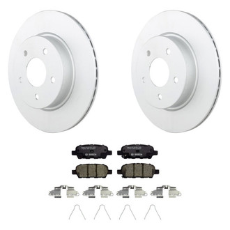 Bosch® - QuietCast™ Premium Rear Brake Kit with Ceramic Pads