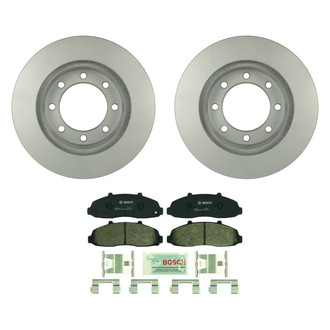 Bosch® - QuietCast™ Premium Front Brake Kit with Organic Pads