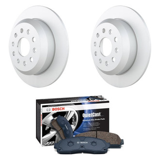 Bosch® - QuietCast™ Premium Rear Brake Kit with Ceramic Pads