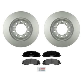 Bosch® - QuietCast™ Premium Front Brake Kit with Organic Pads