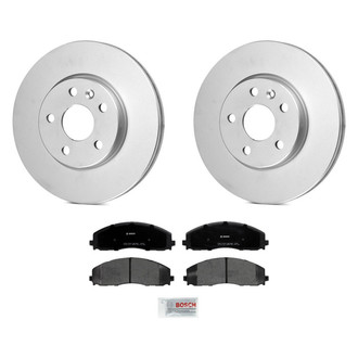 Bosch® - QuietCast™ Premium Front Brake Kit with Organic Pads