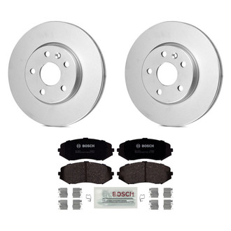 Bosch® - QuietCast™ Premium Front Brake Kit with Ceramic Pads