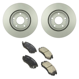 Bosch® - QuietCast™ Premium Front Brake Kit with Ceramic Pads