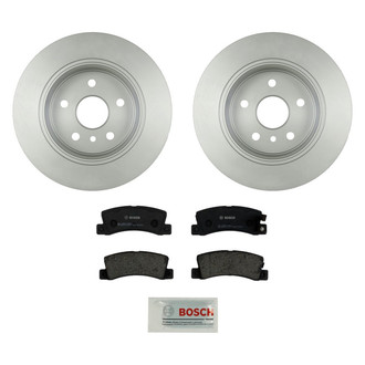 Bosch® - QuietCast™ Premium Rear Brake Kit with Organic Pads