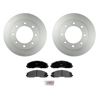 Bosch® - QuietCast™ Premium Front Brake Kit with Organic Pads