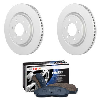 Bosch® - QuietCast™ Premium Front Brake Kit with Ceramic Pads