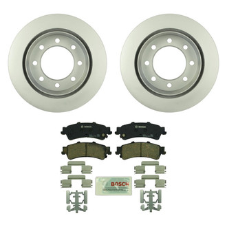 Bosch® - QuietCast™ Premium Rear Brake Kit with Ceramic Pads