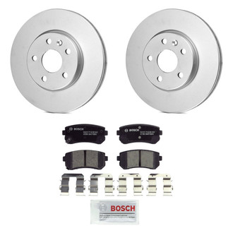 Bosch® - QuietCast™ Premium Rear Brake Kit with Ceramic Pads