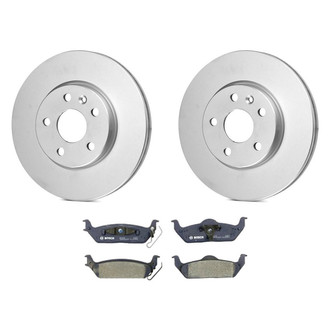 Bosch® - QuietCast™ Premium Rear Brake Kit with Organic Pads