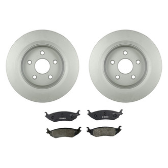 Bosch® - QuietCast™ Premium Rear Brake Kit with Organic Pads