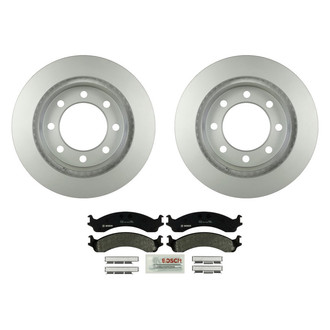 Bosch® - QuietCast™ Premium Front Brake Kit with Organic Pads