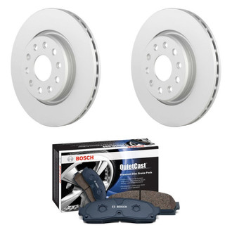 Bosch® - QuietCast™ Premium Front Brake Kit with Ceramic Pads