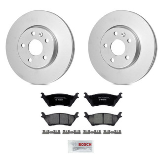 Bosch® BNDL-0595-31031838 - QuietCast™ Premium Rear Brake Kit with Ceramic Pads