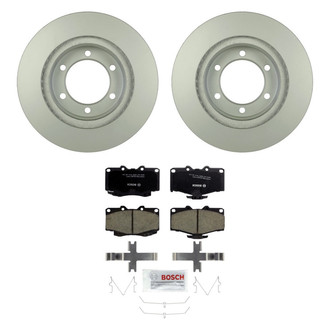 Bosch® - QuietCast™ Premium Front Brake Kit with Ceramic Pads