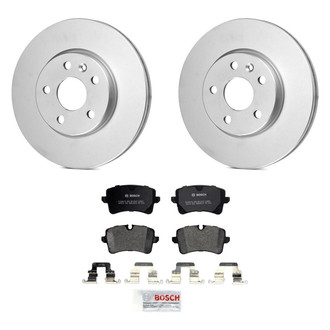 Bosch® - QuietCast™ Premium Rear Brake Kit with Organic Pads