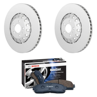 Bosch® - QuietCast™ Premium Front Brake Kit with Ceramic Pads