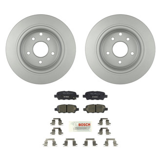 Bosch® - QuietCast™ Premium Rear Brake Kit with Ceramic Pads