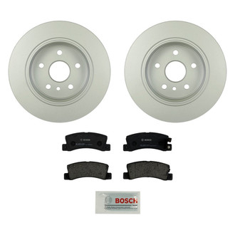 Bosch® - QuietCast™ Premium Rear Brake Kit with Organic Pads