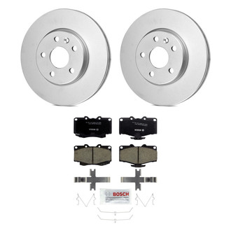 Bosch® - QuietCast™ Premium Front Brake Kit with Ceramic Pads