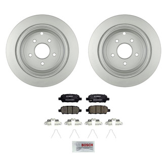 Bosch® - QuietCast™ Premium Rear Brake Kit with Ceramic Pads