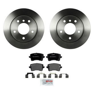 Bosch® - QuietCast™ Premium Rear Brake Kit with Organic Pads