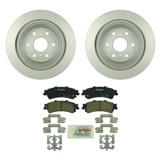 Bosch® - QuietCast™ Premium Rear Brake Kit with Ceramic Pads