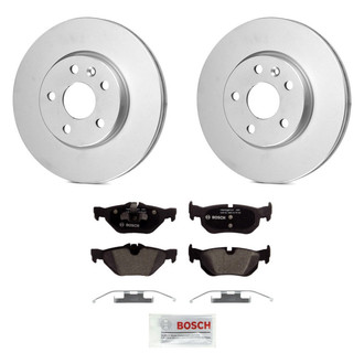 Bosch® - QuietCast™ Premium Rear Brake Kit with Organic Pads