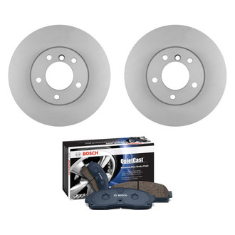 Bosch® - QuietCast™ Premium Front Brake Kit with Organic Pads