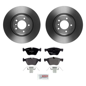 Bosch® - QuietCast™ Premium Front Brake Kit with Organic Pads