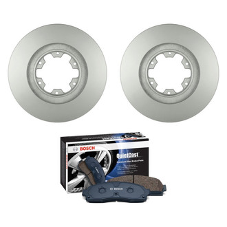 Bosch® - QuietCast™ Premium Front Brake Kit with Ceramic Pads
