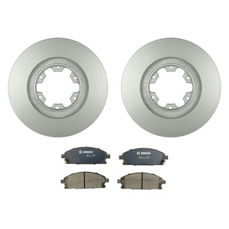 Bosch® - QuietCast™ Premium Front Brake Kit with Organic Pads