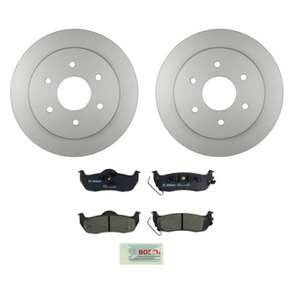 Bosch® - QuietCast™ Premium Rear Brake Kit with Ceramic Pads
