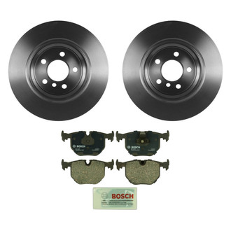Bosch® - QuietCast™ Premium Rear Brake Kit with Organic Pads