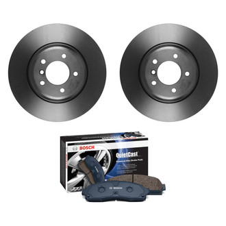 Bosch® - QuietCast™ Premium Front Brake Kit with Ceramic Pads