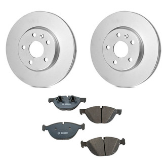Bosch® - QuietCast™ Premium Front Brake Kit with Organic Pads