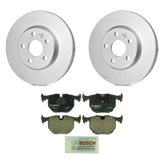 Bosch® - QuietCast™ Premium Rear Brake Kit with Organic Pads