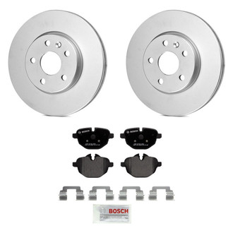 Bosch® - QuietCast™ Premium Rear Brake Kit with Organic Pads