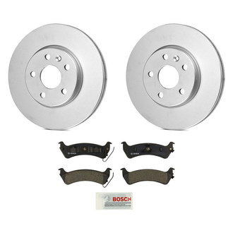 Bosch® - QuietCast™ Premium Rear Brake Kit with Organic Pads